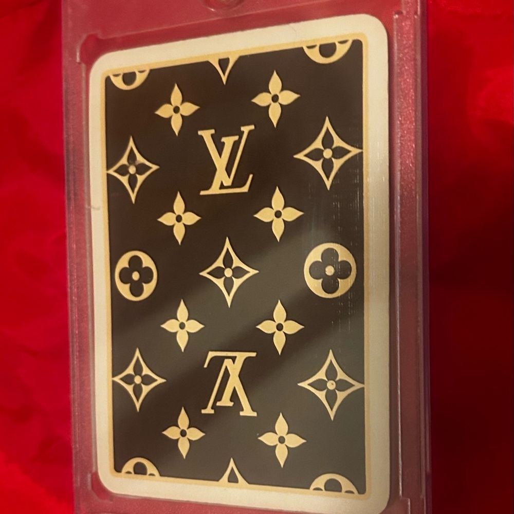 Louis Vuitton Monogram Playing Card - 6 of Hearts